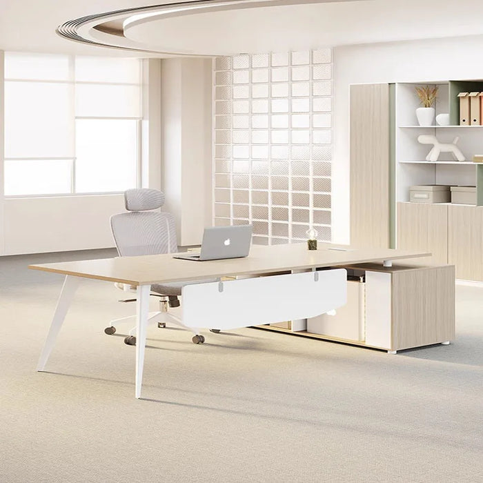 Executive Storage Study Desk Writing Lap Setup Modern Office Desks Folding Student Escritorio Con Cajones Office Desk Furniture