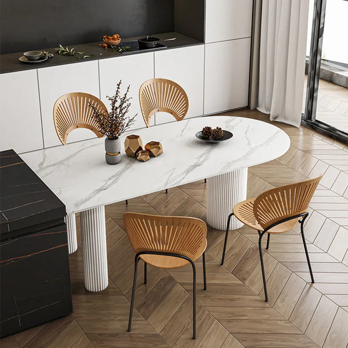 Luxury Dining Chairs Tables Basses Center Oval Restaurant Dressing Table Massage Hallway Eetkamerstoelen Home Furniture TY20XP