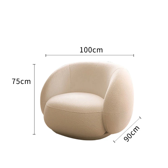 Bedroom Sofa Classic Lounge Minimalist Lounge Single Sofa Comfortable Library Nordic Furniture Muebles De Salon Home Supplies