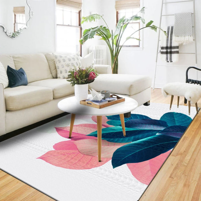 New Chinese-style Classical Ink Leaf Plant Bedroom Living Room Hallway Bedside Floor Mat Carpet Sofa Coffee Table Floor Mat