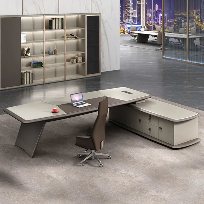 Drawers Laptop Office Desk Filing Corner Drafting Standing Luxury Office Desk Meeting Silla Escritorio High End Furniture HDH