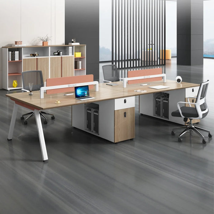 Luxury Wooden Office Desk Modern Executive Boss Conference Office Desk Computer Workstation Mesa Escrivaninha Furniture SR50OD