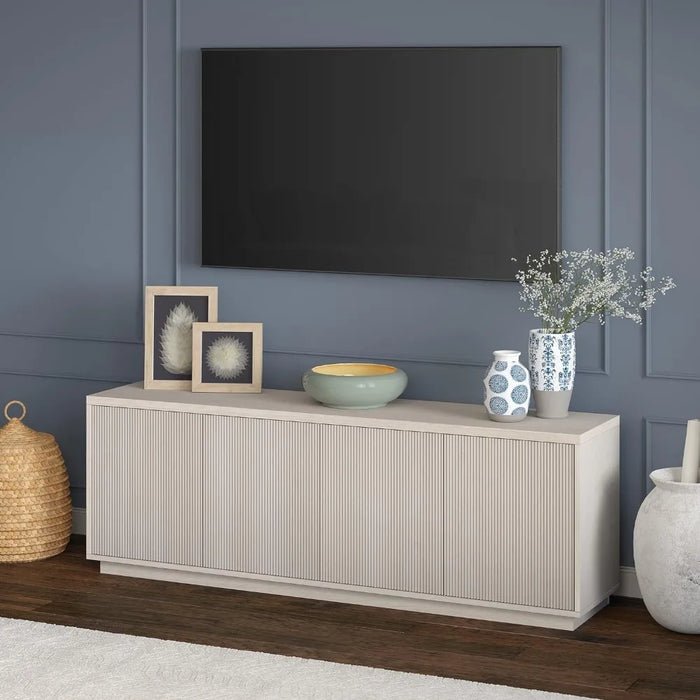 TV cabinet minimalist modern small apartment TV bracket, living room furniture retro floor standing TV cabinet
