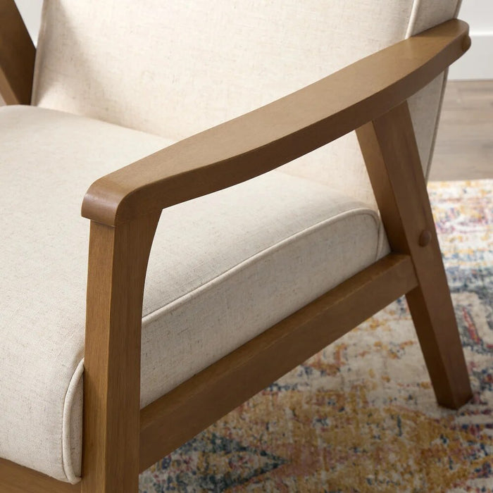 Wood Frame Accent Chair,Living Room Furniture,Chair Living Room, Comfortable,Simple and Modern, Bedroom,Living Room,Single Chair