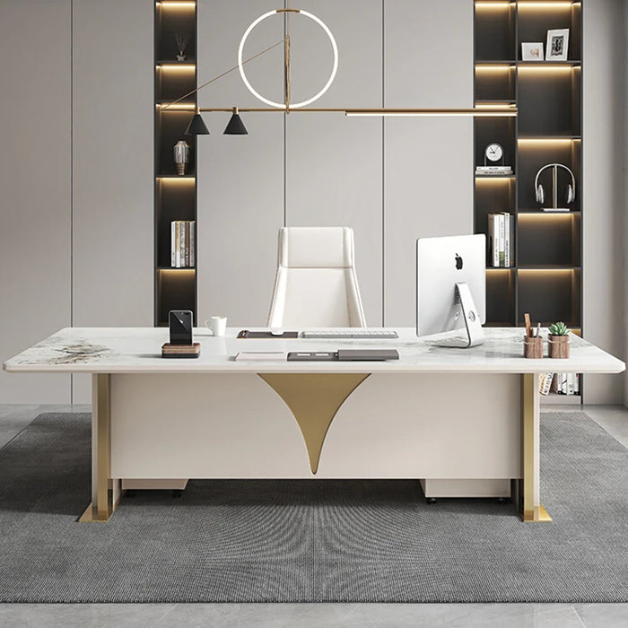 Study Gaming Computer Desks Executive Table Pc Writing Standing Desk Writing Drawers Escritorios De Oficina Office Supplies