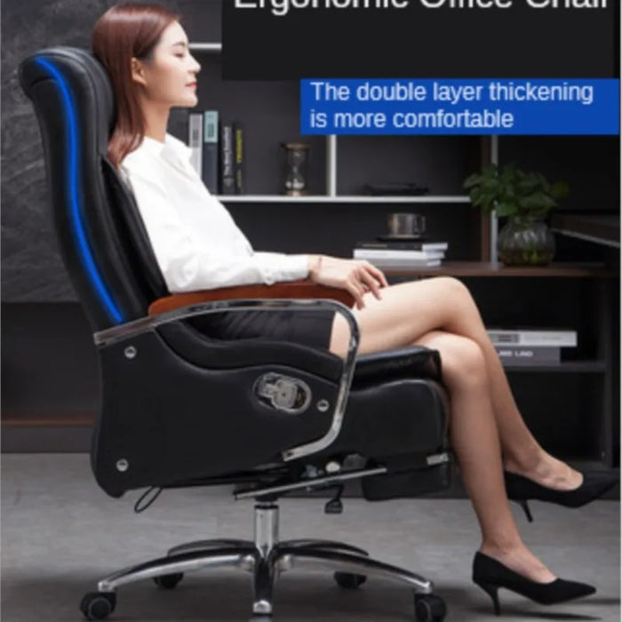 Kanbani Business Lying Nap Office Chair Massage Executive Comfortable Sitting Home Computer Chair Free Shipping