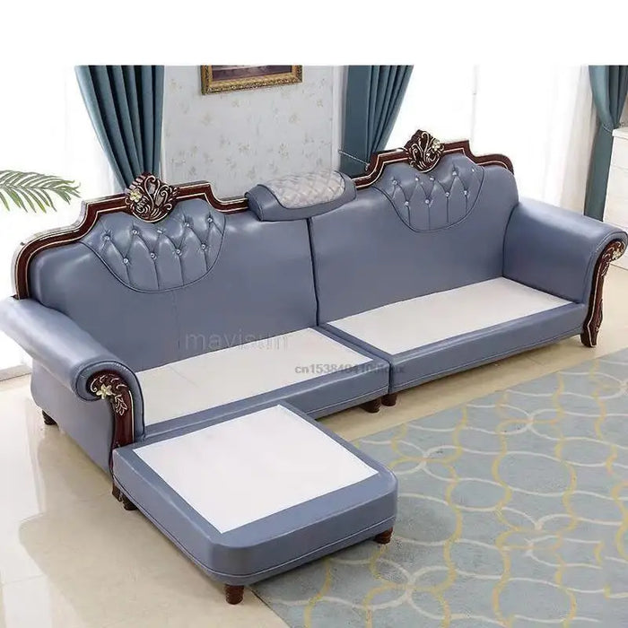 Modern Minimalist Corner Sofas For Living Room L Shaped Italian Luxury Fabric Sofa Set Lazy Room Furniture In High Quality