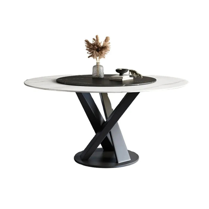 Italy Folding Dinning Table Living Marble Organiser 6 Seater Dining Table Chaire Round Muebles Para El Hogar Kitchen Furniture