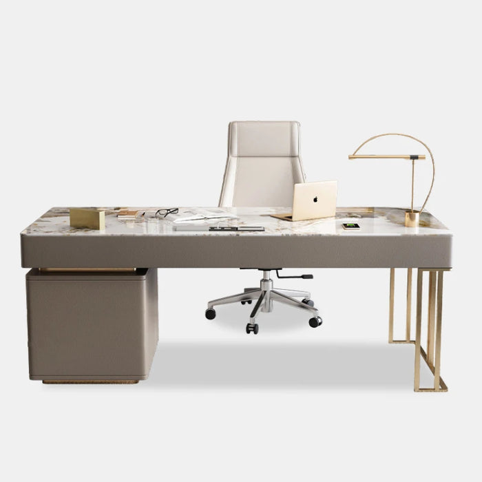 Write Computer Office Desks Design Italian Household Slate Office Desks Luxury Simplicity Bureau Meuble Working Equipment QF50OD