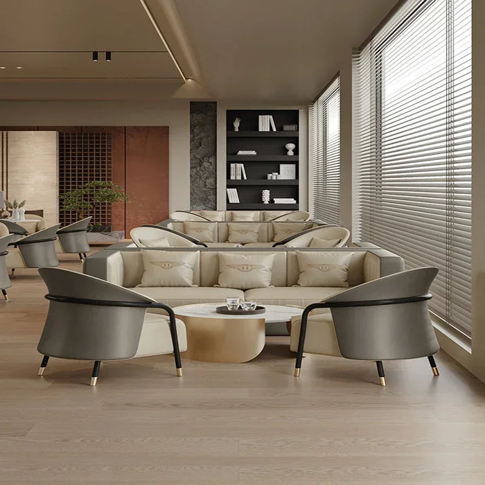Accent Nordic Negotiation Set Designer Living Room Mobile Chair Balcony Modern Tavolino Da Salotto Dining Room Set Furniture