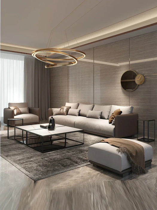 Sofa Living Room Minimalist Light Luxury Silent Style Furniture