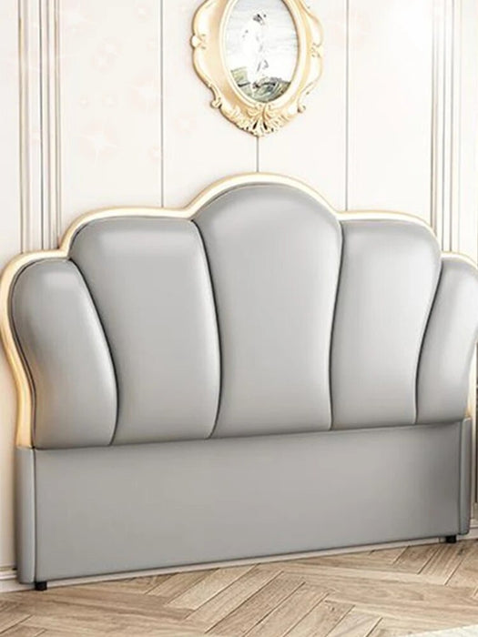 Modern Wooden Luxury Leather Headboard For Double Size Bed Headboards 150 Or 135 And 180 Children's Or Aldult Bedroom Furniture