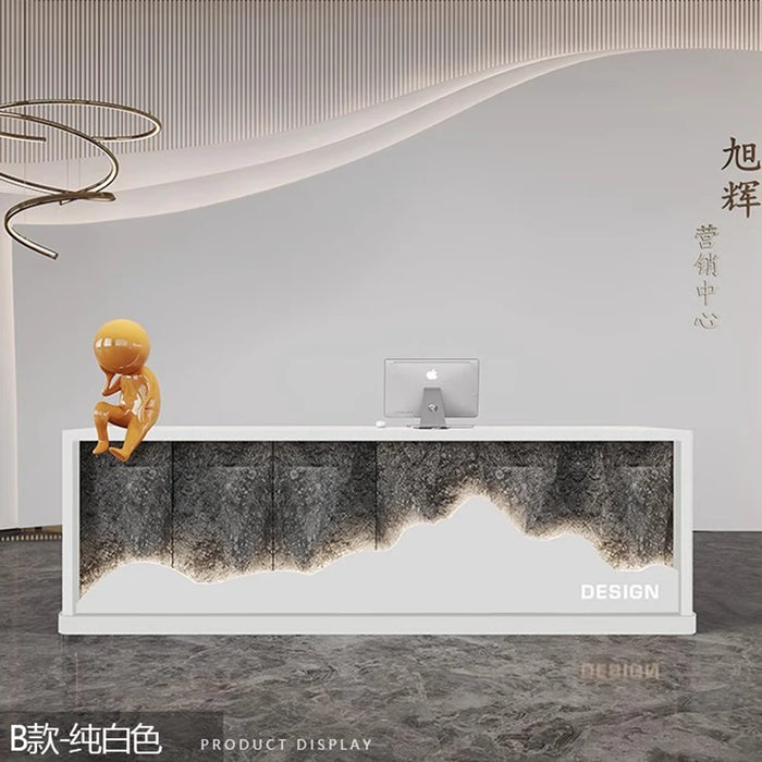 Checkout Supermarket Reception Desk Counter Cashier Beauty Executive Reception Desk Coffee Mostrador Recepcion Shop Furniture