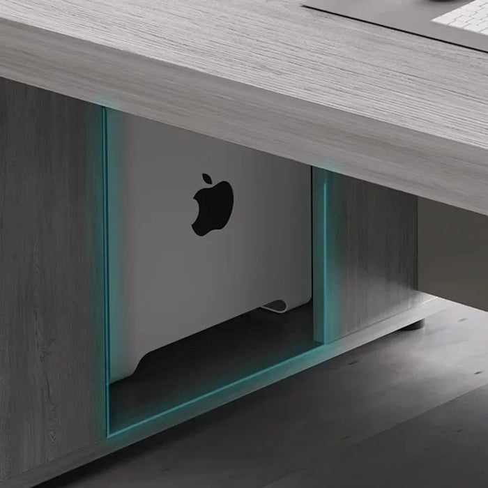 European Modern Office Desk Storage Drawers Standing Executive Computer Desks Organizers Floor Mesa De Escritorio Furnitures