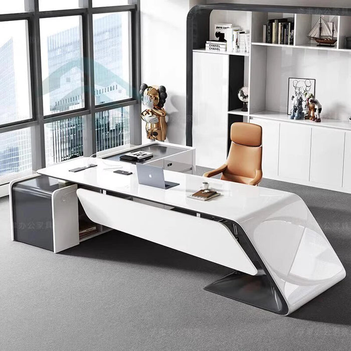 Balcony Cheap Executive Office Table Drafting Desk Study Modern Desk Office Luxury Drawers Biurko Gamingowe Home Furniture