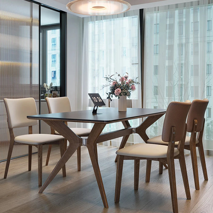 Wall Wood Dining Table Home Coffee Side Kitchen Tables Living Room Mobile Luxury Marble Mesas De Jantar Balcony Furniture
