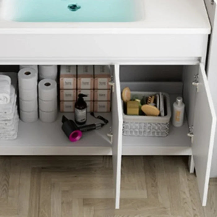Vanity Sink Bathroom Cabinet Mirror Storage Full Sets Bathroom Cabinet Luxury Organizer Armoire De Rangement Home Furniture