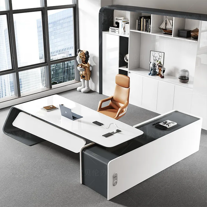 Balcony Cheap Executive Office Table Drafting Desk Study Modern Desk Office Luxury Drawers Biurko Gamingowe Home Furniture