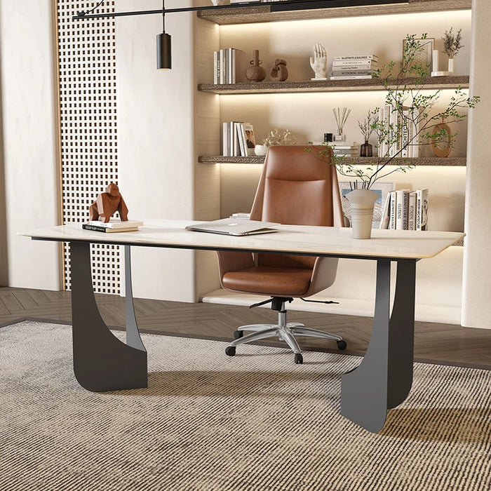 Modern Studio Office Desk Study Computer Standing Italian Monitor Office Desk Meeting Mesa Escritorio Minimalist Furniture