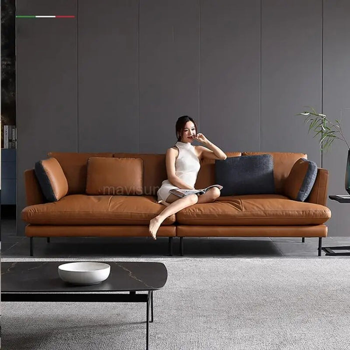 Northern European Relaxing Fabric Sofa Lazy Modern Living Room Furniture Sofa Bed Set Classic Reclining Long Chair For Leisure