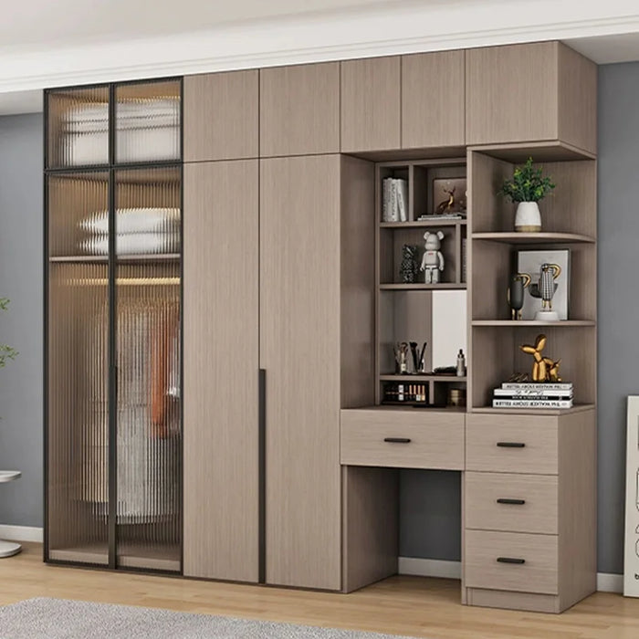 Bedroom Organizer Wardrobe Closet Armable Dressers Home Storage Wardrobe Cupboard Wood Guarda Roupa Bedroom Living Room Cabinets