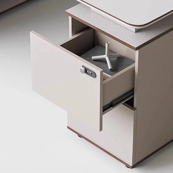 Nordic Modern Office Desk Studio Wooden Set Fashion Professional Drawers Luxury Desk Tables Small Muebles De Oficina Furniture