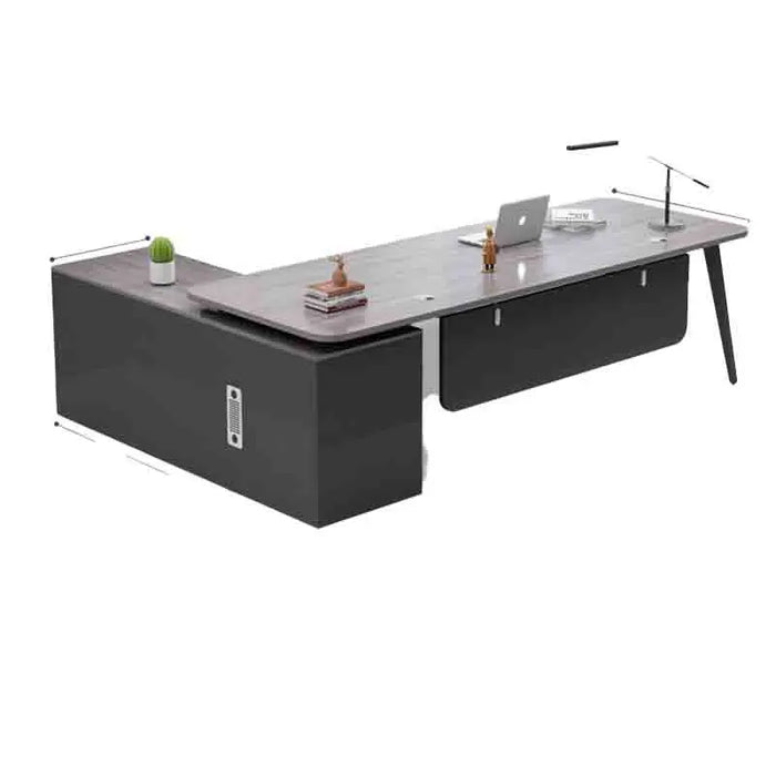 Monitor Luxury Office Desks Working Studying Meeting Wooden Office Desks Storage Executive Scrivania Ufficio Lavoro Furnitures