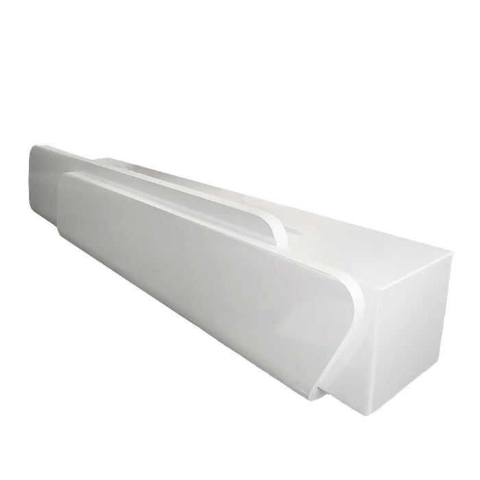 Cashier Counter Reception Desks Lectern Front White Store Bar Reception Desks Luxury Modern Hotel Bureau Meuble Furniture WJ25XP