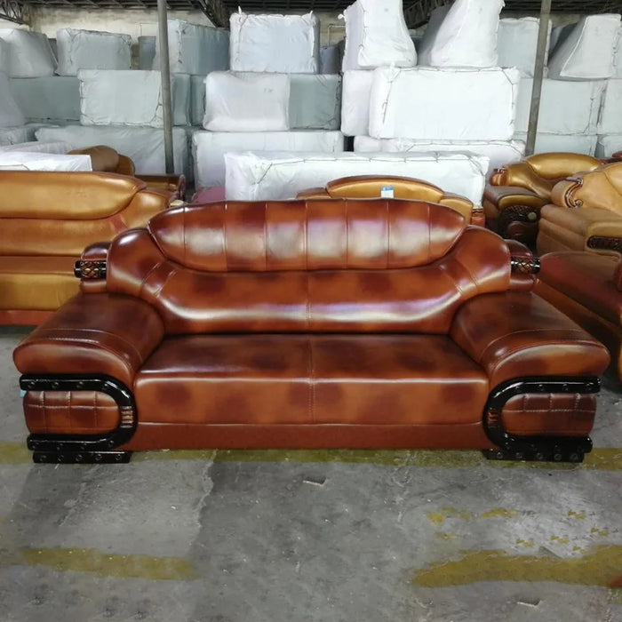living room modern leather sofa European sectional sofa W70851