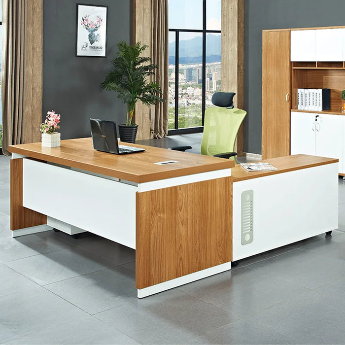 Small Computer Desk Tables Executive Professional Wooden Studio Modern Storage Office Desk Designer Mesa De Escritorio Furniture