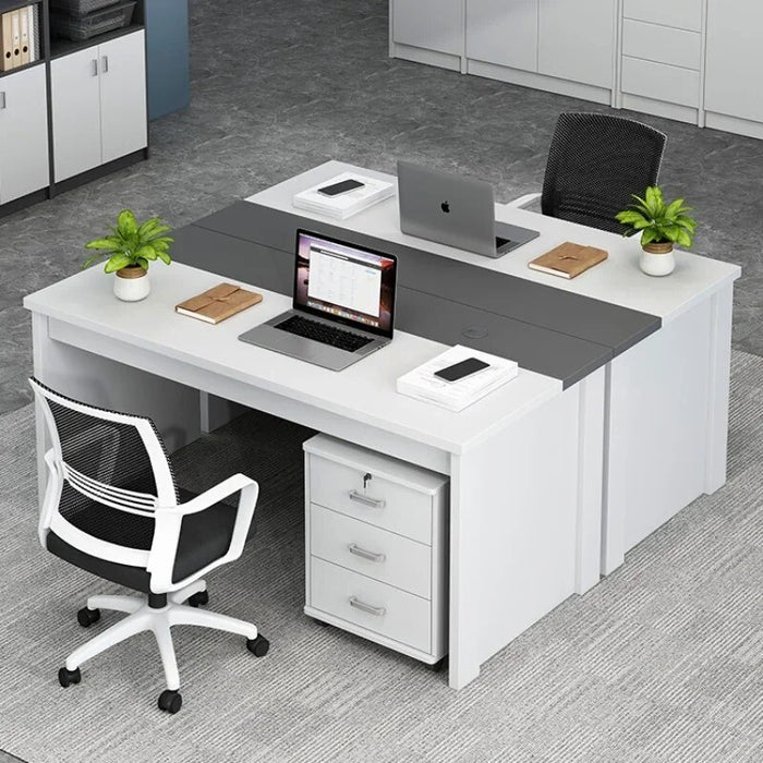 Modern Staff Office Desks Table Simplicity Boss Computer Office Desks Executive Secretaire Bureaux Meuble Home Furniture QF50OD