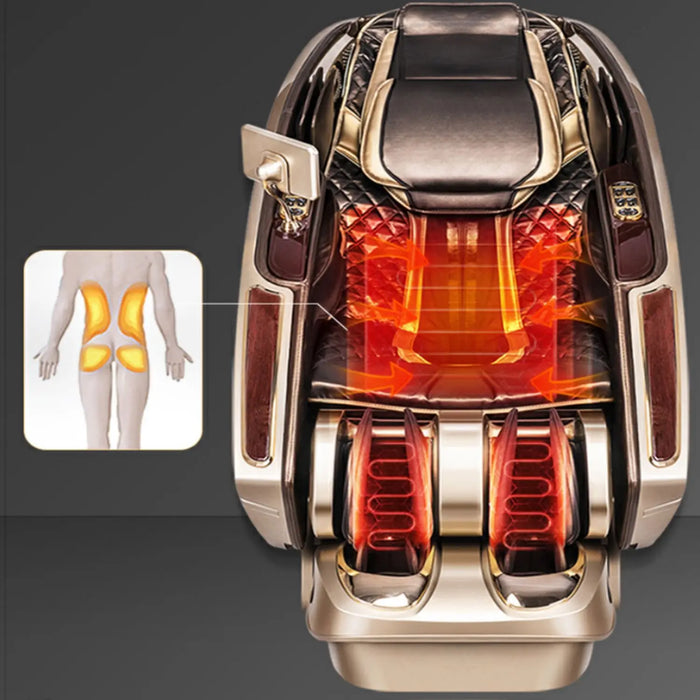 massage chairs full body zero gravity 3 Year Warranty 3D Office Chair 4d AI voice body detection massage chair SL track massage