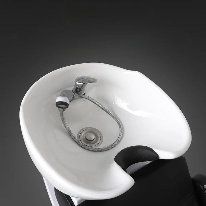 Dedicated Hair Salon Shampoo Chairs Customization Barber Sitting Posture Household Shampoo Chairs Lavacabezas Furniture QF50SC