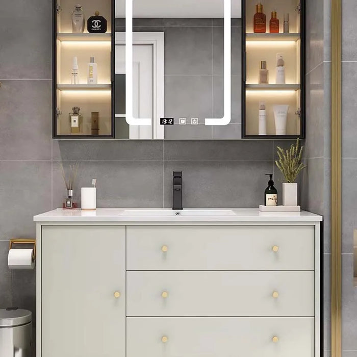 Vintage Medicine Bathroom Cabinets Washbasin Under Sink Bathroom Cabinets Vanity Pantry Badezimmerschränke Postmodern Furniture