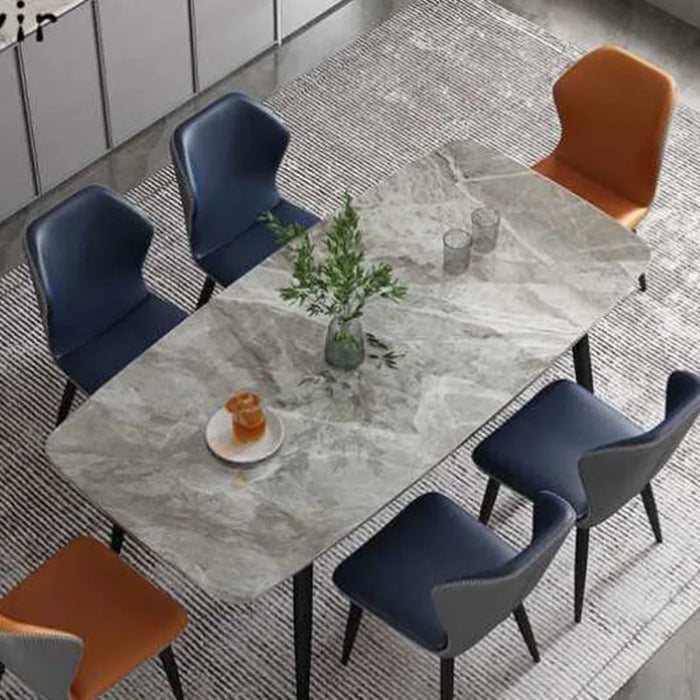 Luxury Waterproof Dining Table Onement Nordic Free Shipping Kitchen Dining Table Legs 75cm Balcony Esstische Home Furniture