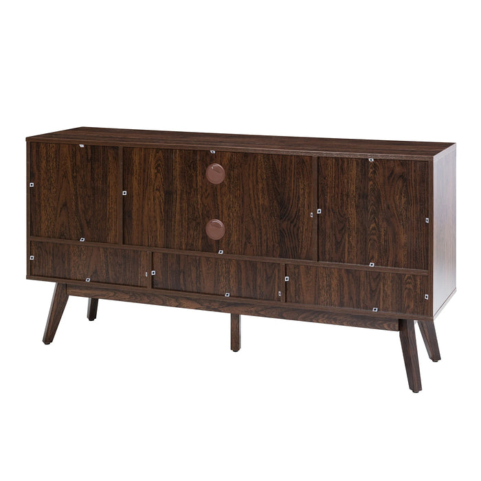 TV Stand with Two Doors for TVs up to 65"