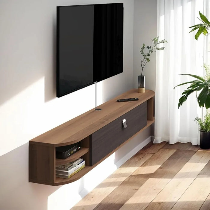 Wood Tv Stand Living Room Furniture Wall Mounted TV Cabinet Bedroom Furniture for Television Chest of Drawers Home Modern House