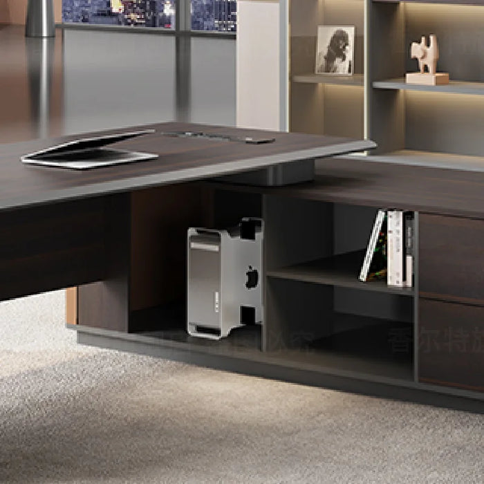 Corner Drawers Office Desk Conference Coffee Aesthetic Luxury Computer Office Desk Modern Escritorios De Oficina Furniture Desks