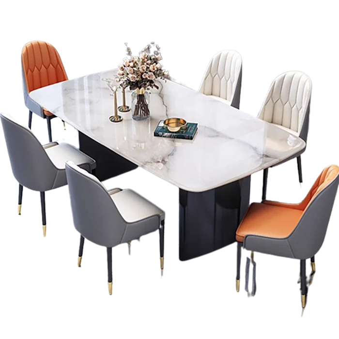 Modern Luxury Dining Table Rectangle Italian Style Living Room Dining Table Nordic Minimalist Mesas De Comedor Furniture