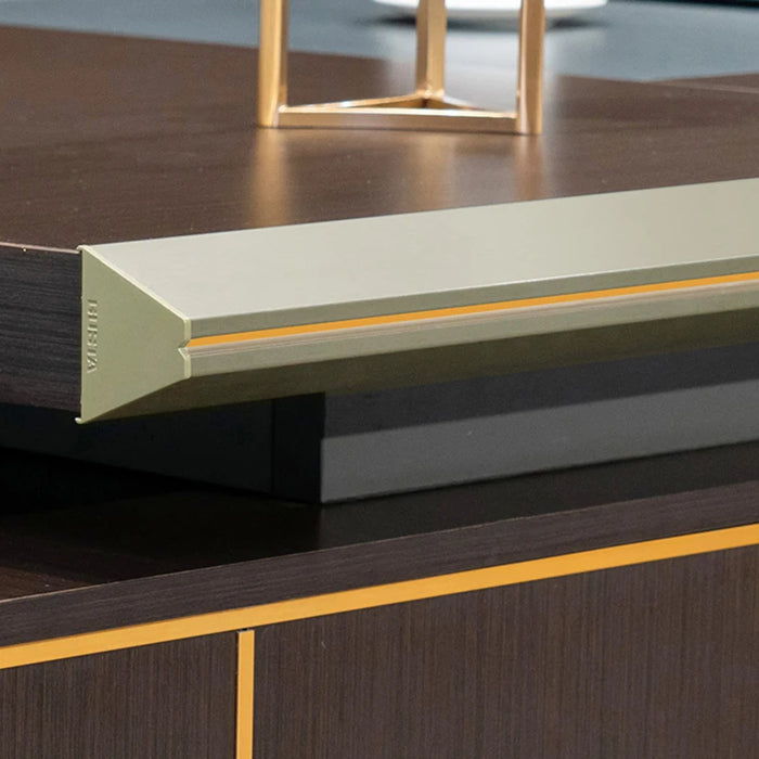 Writing Standing Desk Conference Drawers Modern Computer Office Desk L Shaped Storage Escritorios De Oficina Office Furniture