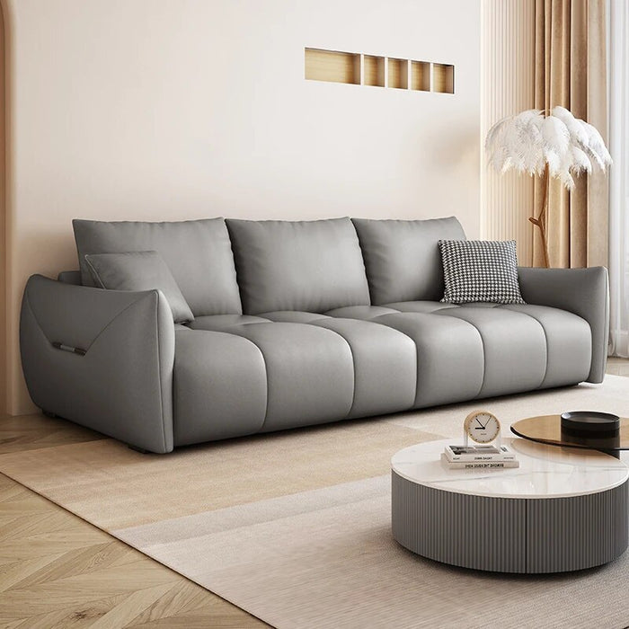 Modern Style Fabric Sectional Sofa Cum Bed Couch Living Room Sofas Set Home Furnture Luxury U Shaped Corner Sofa Set 7 Seater