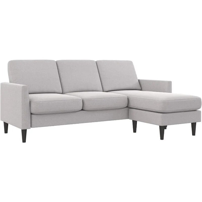 Mr. Kate Winston Sofa Sectional, Light Gray Linen Sofa Set Living Room Furniture