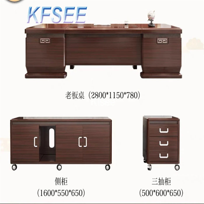 Kfsee 1Pcs A Set Weibog ins 280cm length Elegant Super Boss Office Table