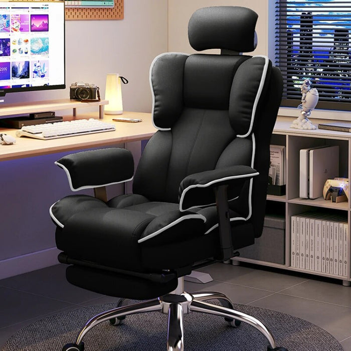 Lazy Student Office Chairs Esports Gaming Rotate Sedentary Office Chairs Comfort Computer Cadeira De Escritorio Furniture QF50OC