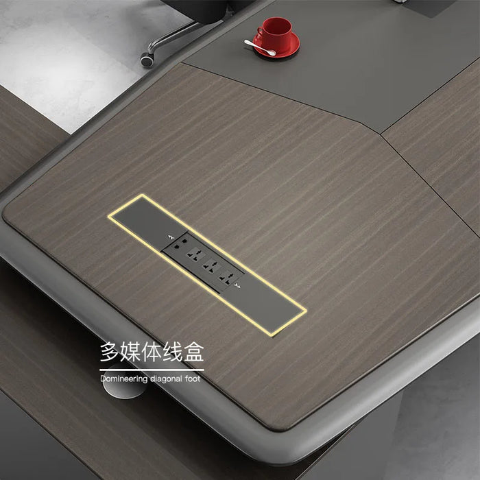Storage Studio Office Desk Drafting Drawers Organizer Wooden Luxury Office Desk Standing Mesa Escritorio Office Furniture