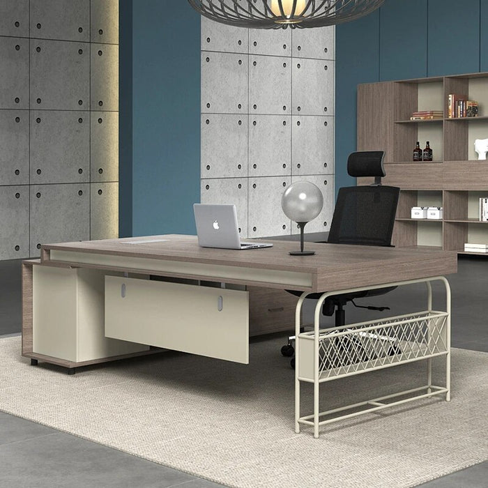 Vanity Executive Desk Writing Students Writing Corner Office Desk Reception Storage Escritorios De Ordenador Home Furniture