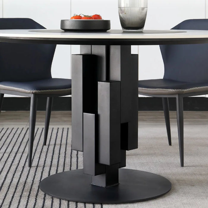 Rustic Modern Dining Tables Round Replica Living Room Coffee Center Makeup Dining Tables Nordic Mesa De Comedor Furniture HDH