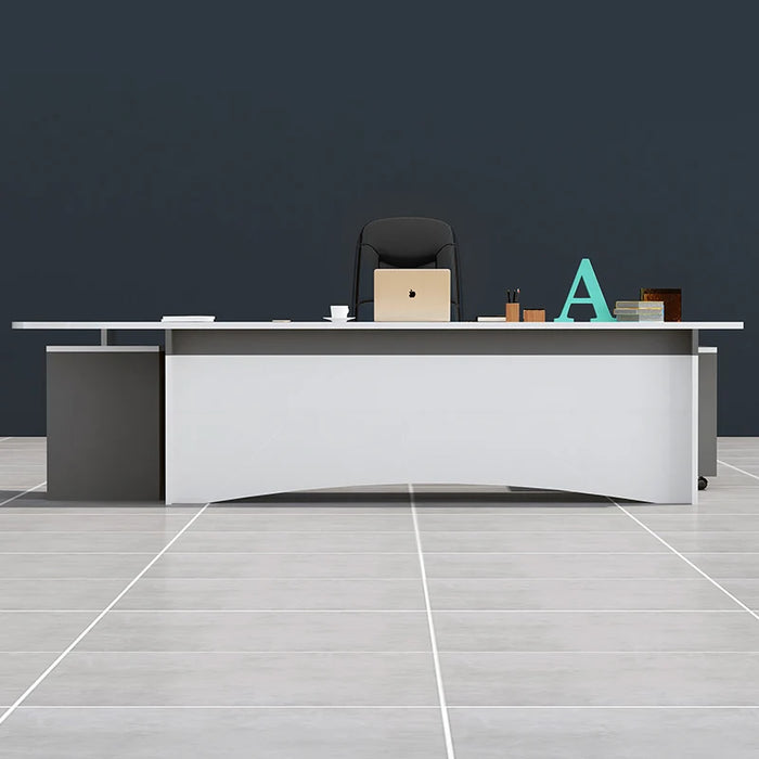 Supplies Setup Office Desk Reception Conference Luxury Writing Computer Desks Executive Modern Mesa De Computador Furnitures