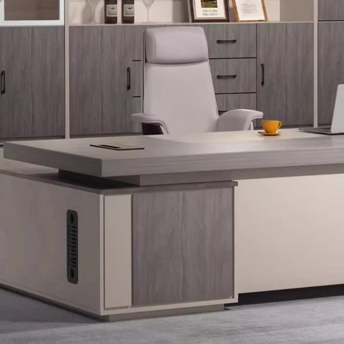 Drawers Storage Office Desk Luxury Desktop Standing Writing Office Desk Meeting Scrivania Ufficio Lavoro Office Furniture