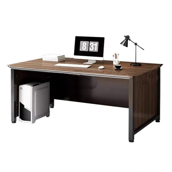 Standing Storage Office Desk Writing Study Living Room Reception Computer Desks Floor Metal Mesa De Computador Modern Furniture